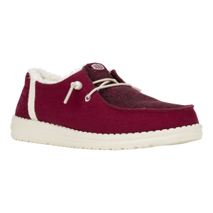 Wendy Brushed Cozy - Crimson