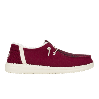 Wendy Brushed Cozy - Crimson