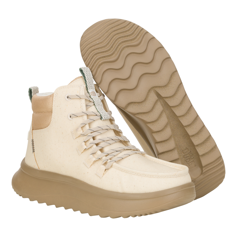 Wendy Peak Apres Coated Twill - Ivory