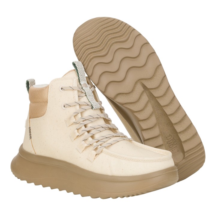 Wendy Peak Apres Coated Twill - Ivory