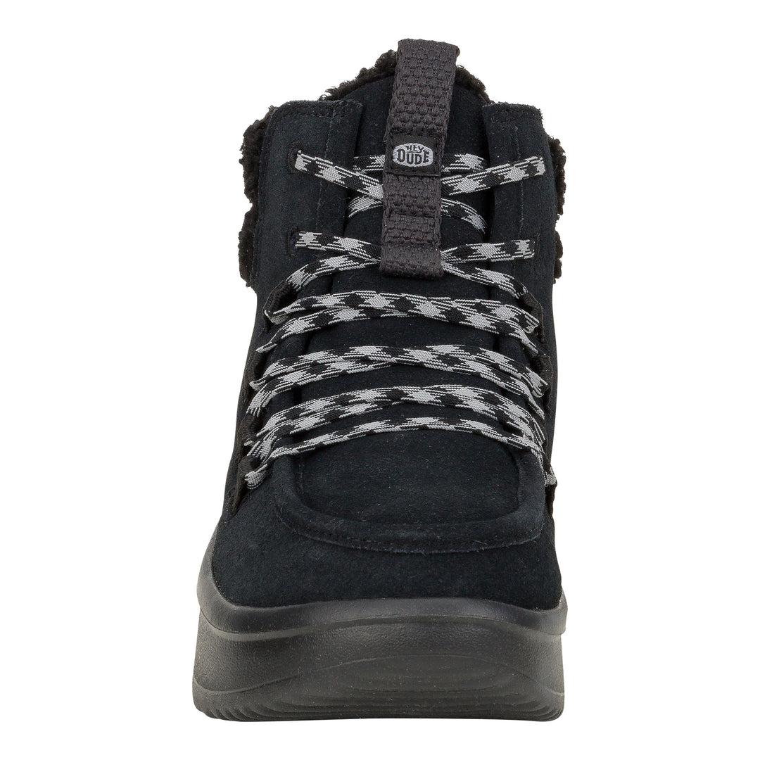 Wendy Peak Apres Suede Cozy - Black/Black