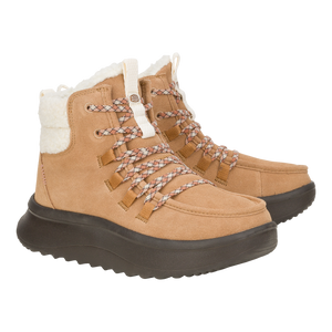 Wendy Peak Apres Suede Cozy - Chestnut/Black