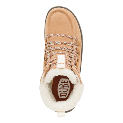 Wendy Peak Apres Suede Cozy - Chestnut/Black