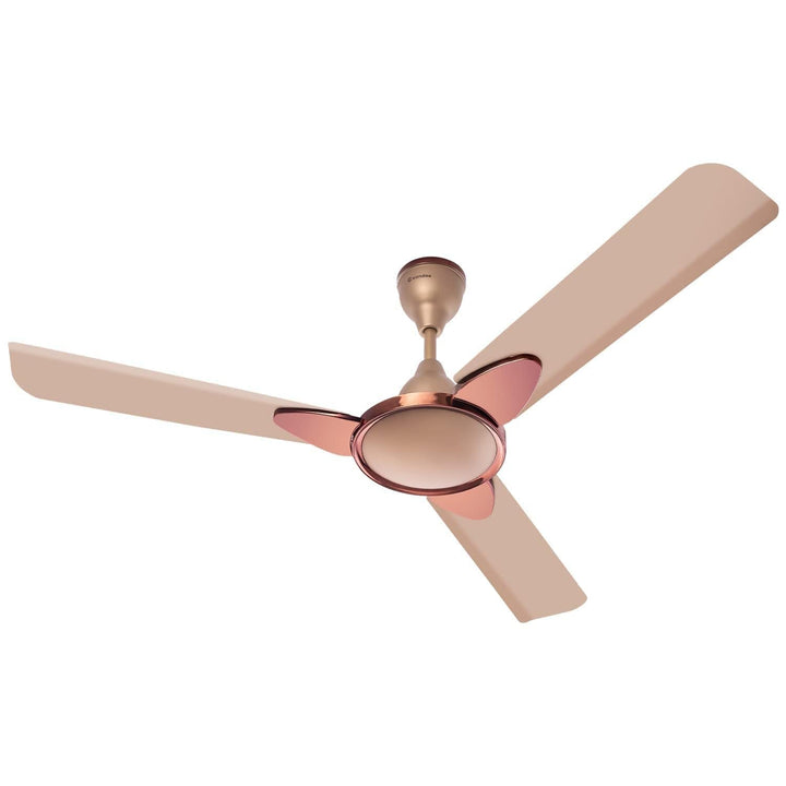 Candes Eco Zest Energy saving Designer 1200 mm / 48 inch Anti-Rust BLDC Ceiling Fan With Remote (2 Years Warranty) (Broken Gold)