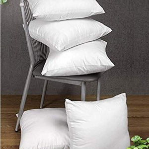 Kuber Industries Microfibre Cushion Filler Set of 2 Pieces (16"x16", White, CTKTC013954)