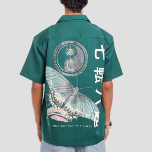 BUTTERFLY BLOSSOM SHIRT ( GREEN )
