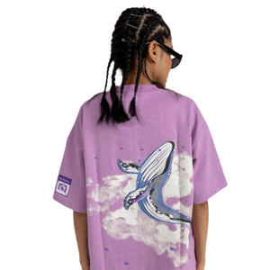 CLOUD SURFING WHALE