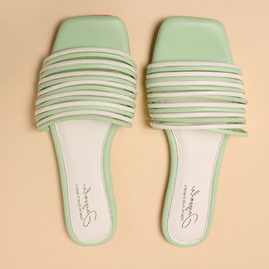 Bud Green Strips Flats