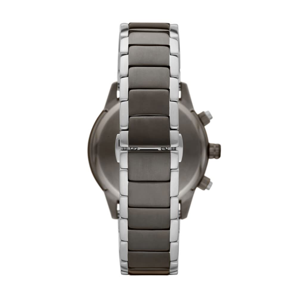 Emporio Armani Mario Grey Dial Men 43mm