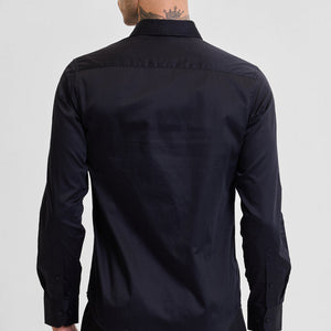 Black Embellished Shirt