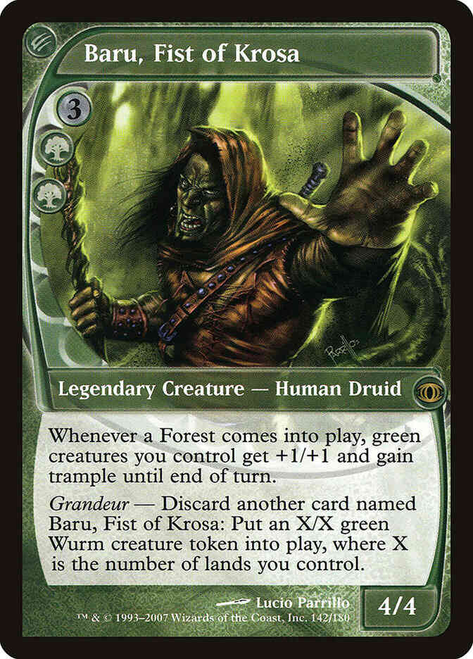 Baru, Fist of Krosa [142] [Future Sight] [Non-Foil]