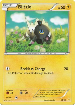 Blitzle - 12/30 - [XY Trainer Kit: Pikachu Libre & Suicune (Pikachu Libre)] [Non-Holo]