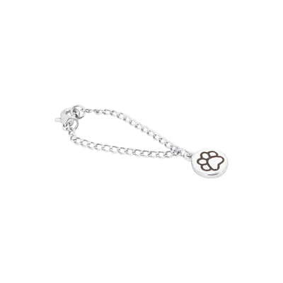 Joker & Witch Women Pawsome Silver Watch Charm