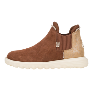 Branson Womens Suede Novelty - Brown/Snake