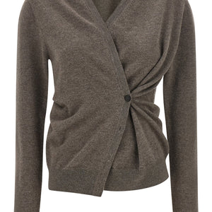 Rohe Asymmetrical Twisted Ballet Cardigan