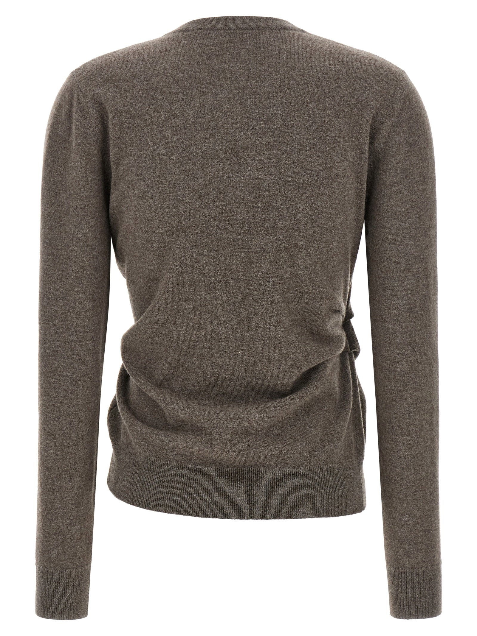 Rohe Asymmetrical Twisted Ballet Cardigan