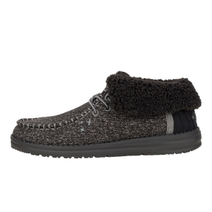 Wendy Fold Brushed Cozy - Black/Black