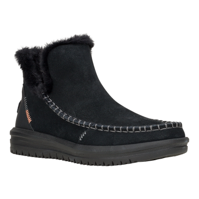 Camden Suede - Black/Black