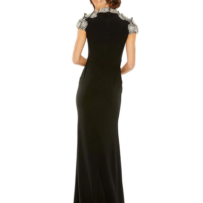 Mac Duggal 42055 Black 12 Sale