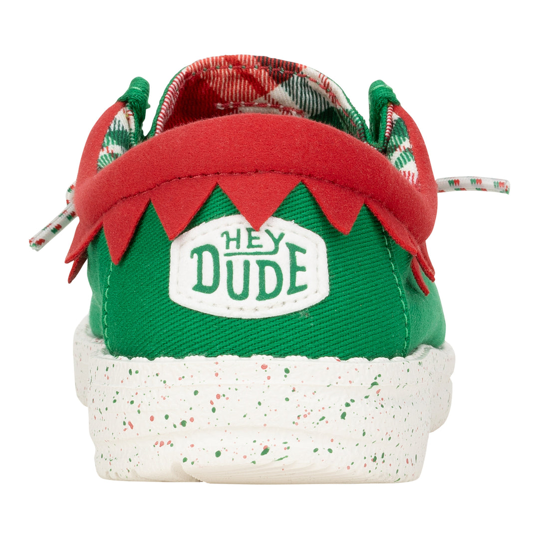 Wally Youth Holiday Elf - Green/Red