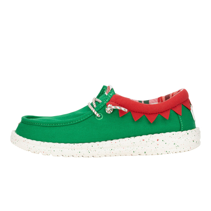 Wally Youth Holiday Elf - Green/Red