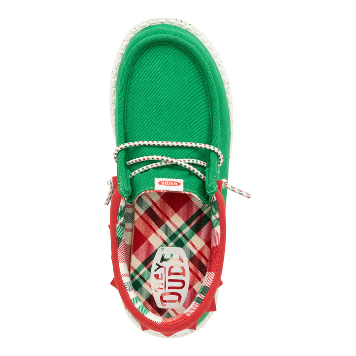 Wally Youth Holiday Elf - Green/Red