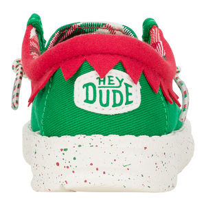 Wally Toddler Holiday Elf - Green/Red