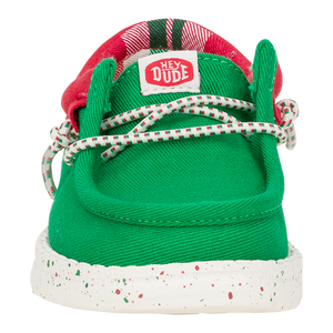 Wally Toddler Holiday Elf - Green/Red