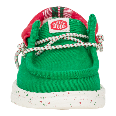 Wally Toddler Holiday Elf - Green/Red