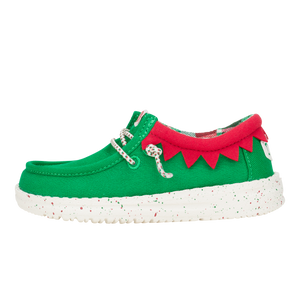 Wally Toddler Holiday Elf - Green/Red