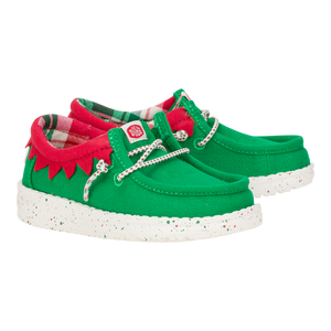 Wally Toddler Holiday Elf - Green/Red
