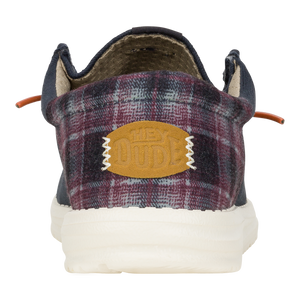 Wally Funk Waffle - Red Plaid