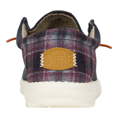 Wally Funk Waffle - Red Plaid