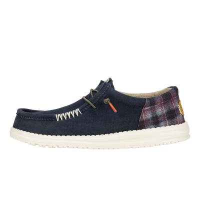 Wally Funk Waffle - Red Plaid