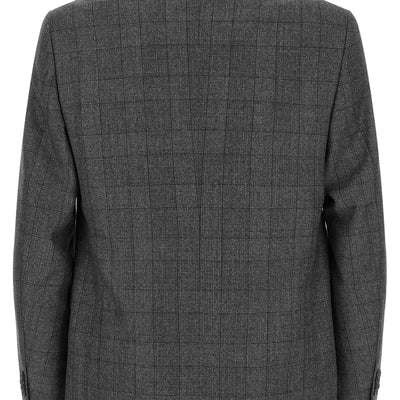 Zegna Square Flannel Dress