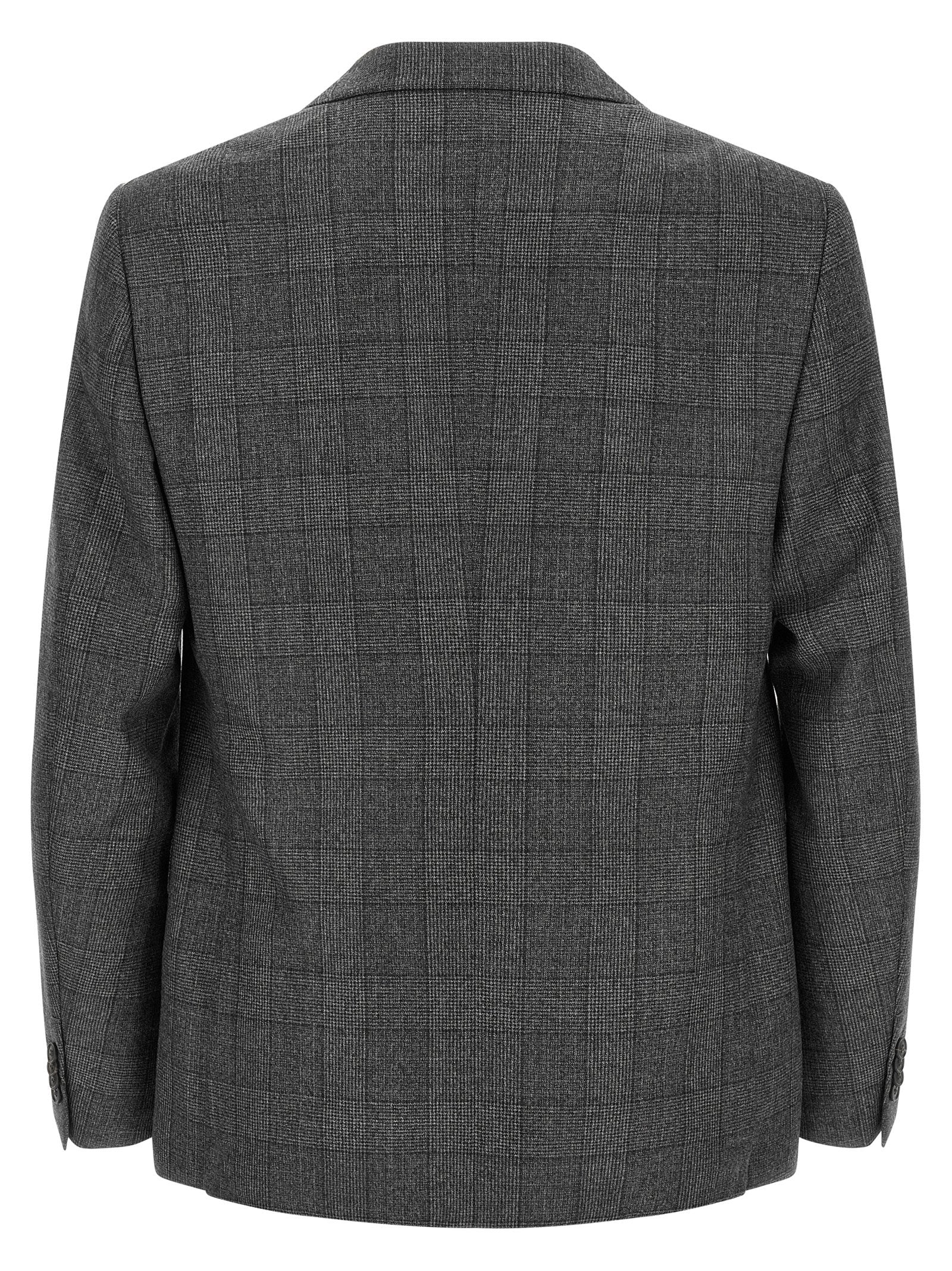 Zegna Square Flannel Dress