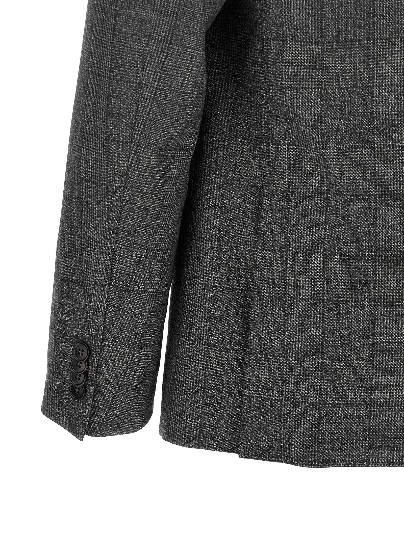 Zegna Square Flannel Dress
