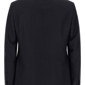 Zegna Pinstriped Flannel Dress