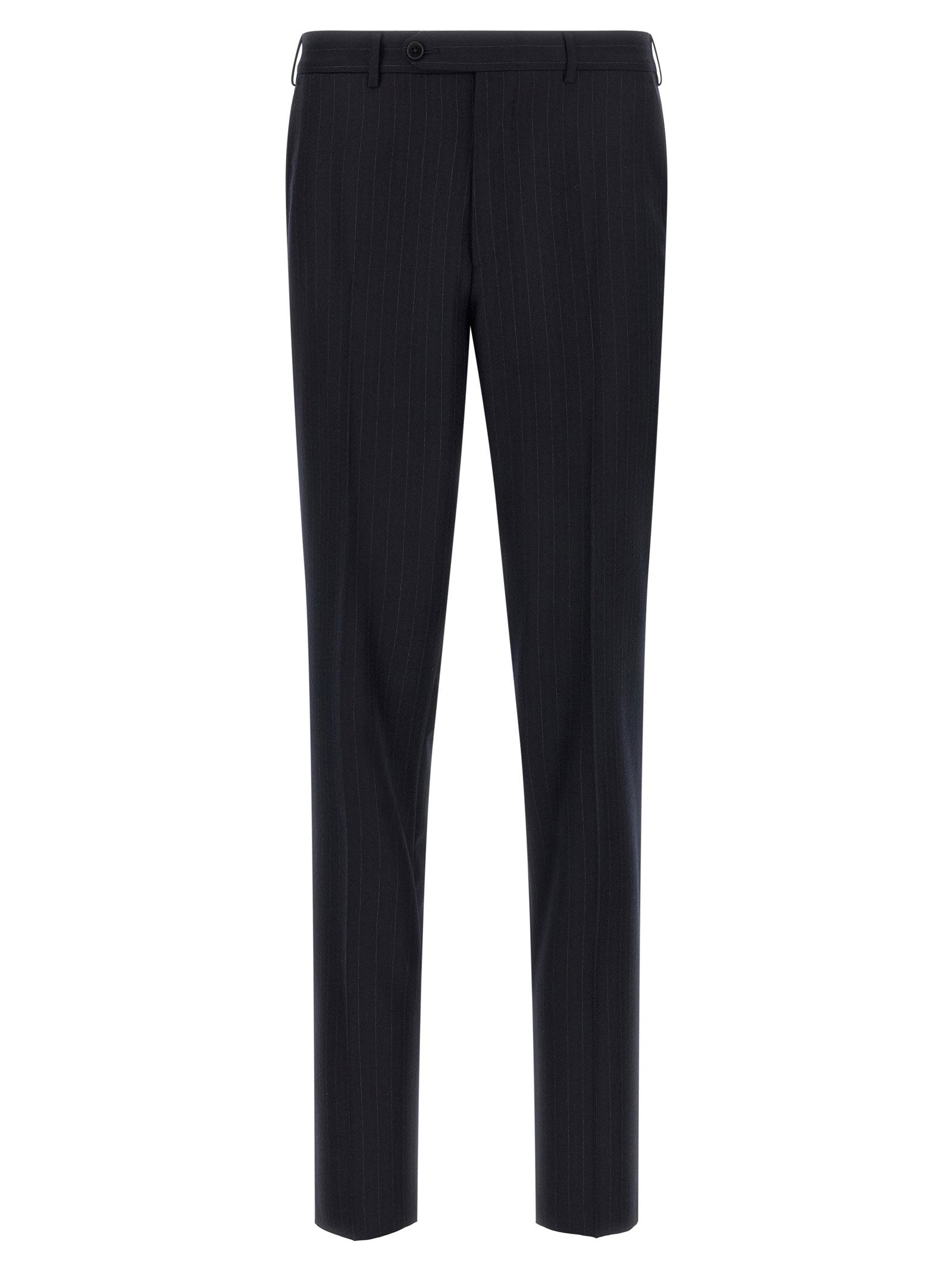 Zegna Pinstriped Flannel Dress