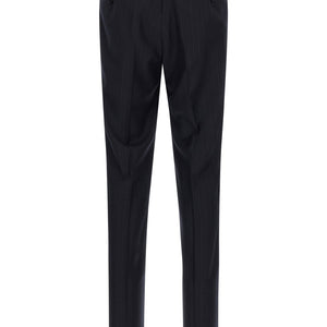 Zegna Pinstriped Flannel Dress