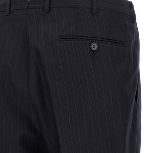 Zegna Pinstriped Flannel Dress