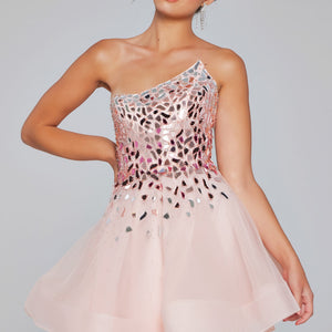 Jovani 42282 Prom Homecoming Short Beaded Cocktail Dress