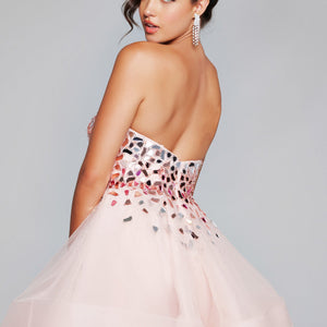 Jovani 42282 Prom Homecoming Short Beaded Cocktail Dress