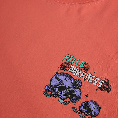 Embrace The Darkness Oversized Printed T-Shirt