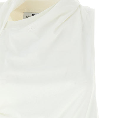 Courreges Asymetrique Off The Shoulder T-shirt