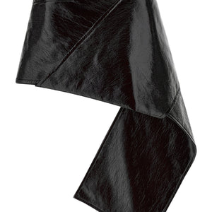 Courreges Fold Vinyl Mini Skirt