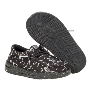 Wally Toddler Skeletons - Skeletons Black