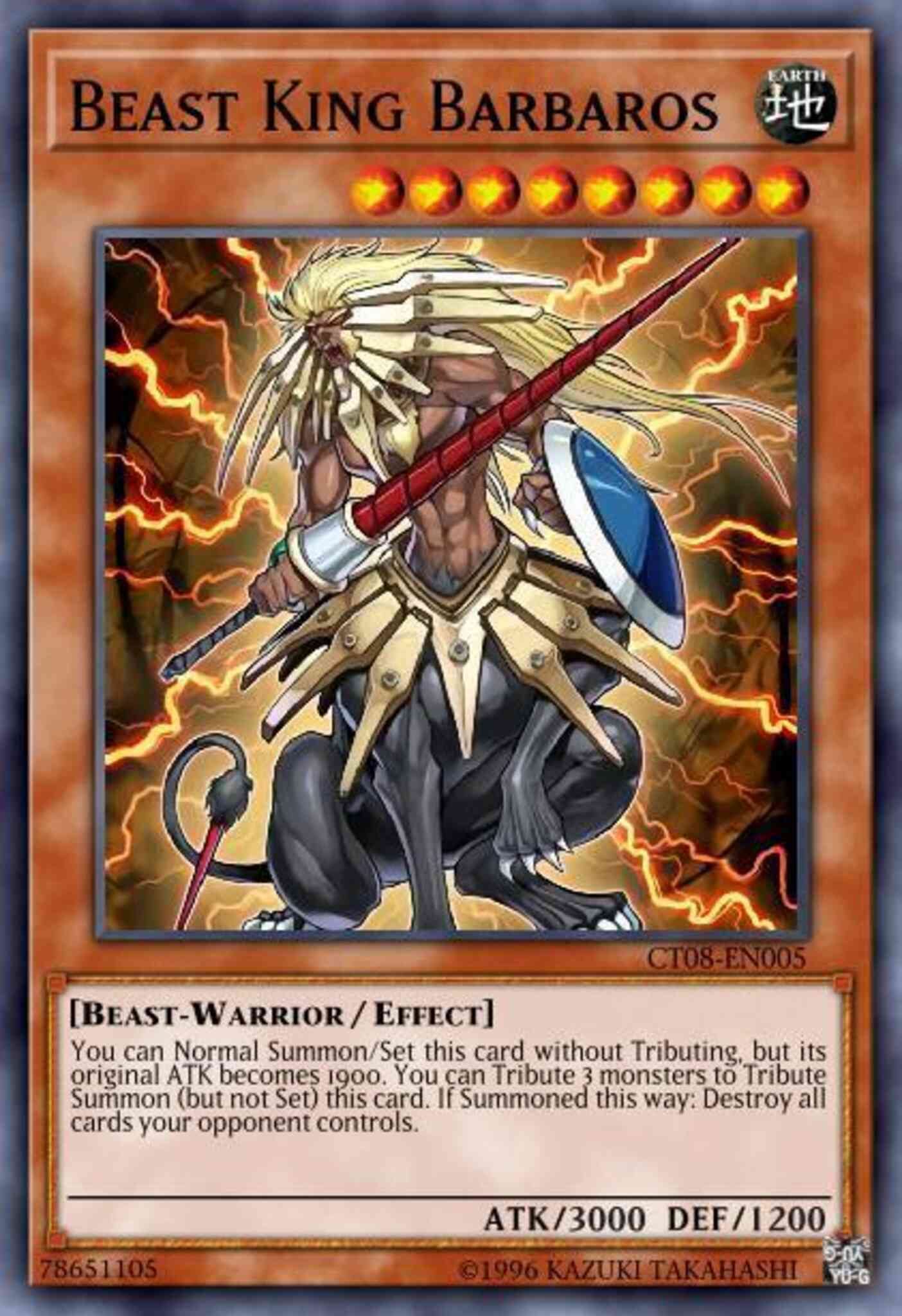 Beast King Barbaros - JUMP-EN032 - Ultra Rare - Limited