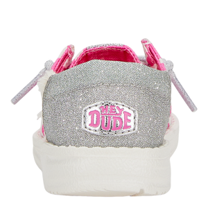 Wendy Toddler Funk Cowgirl Bling - Pink/Cow Silver