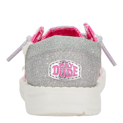 Wendy Toddler Funk Cowgirl Bling - Pink/Cow Silver